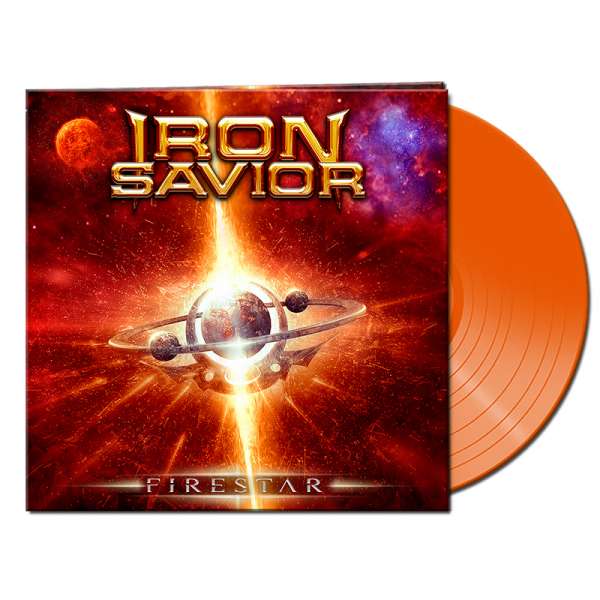 IRON SAVIOR - Firestar - Ltd. Gatefold ORANGE LP