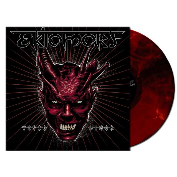 EKTOMORF - Vivid Black - Ltd. BLACK/RED MARBLED LP