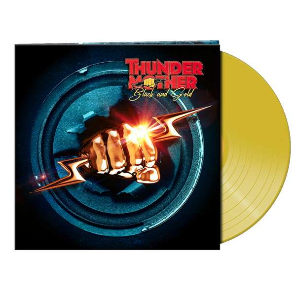 THUNDERMOTHER - Black And Gold - Ltd. Gatefold CLEAR YELLOW LP