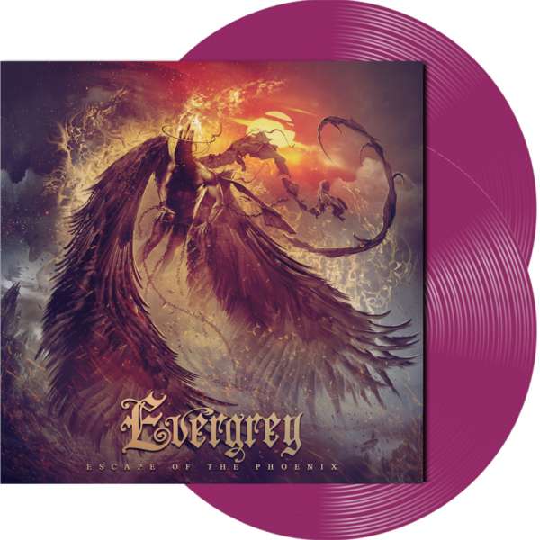 EVERGREY - Escape Of The Phoenix - Ltd. Gatefold CLEAR PURPLE 2-LP