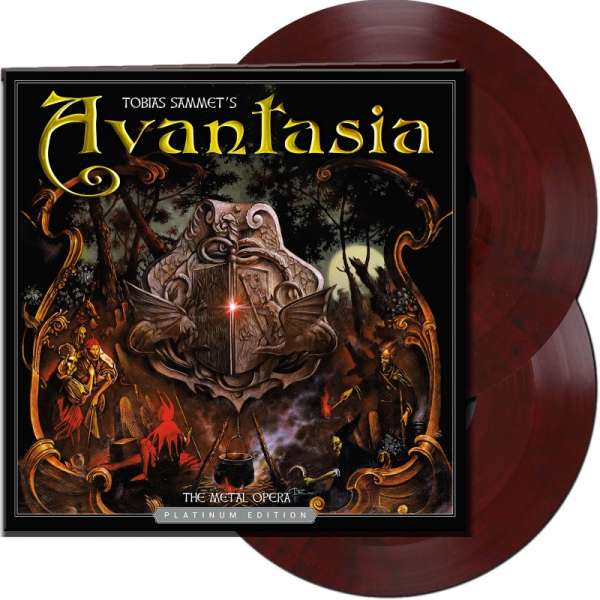 AVANTASIA - The Metal Opera Pt. I (Platinum Edition) - Ltd. Gatefold DARK RED 2-LP