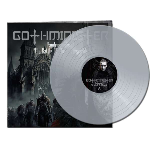 GOTHMINISTER - Pandemonium II: The Battle of the Underworlds - Ltd. Gatefold CLEAR LP