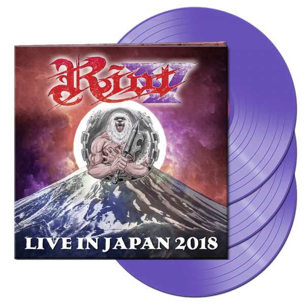 RIOT V - Live In Japan 2018 - Ltd. Gatefold PURPLE 3-LP