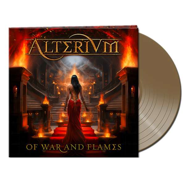 ALTERIUM - Of War and Flames - Ltd. Gatefold GOLD LP