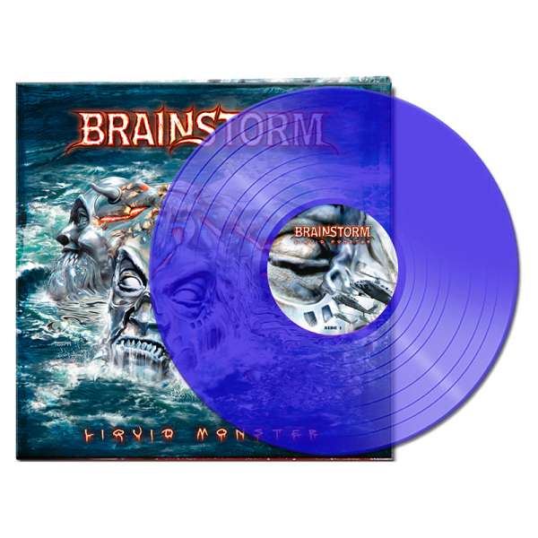 BRAINSTORM - Liquid Monster - Ltd. Gatefold CLEAR BLUE LP