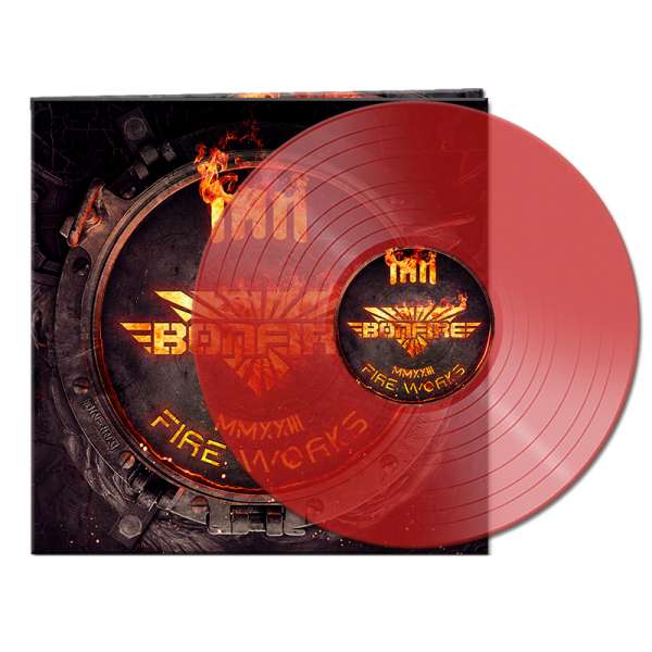 BONFIRE - Fireworks MMXXIII - Gatefold CLEAR RED LP