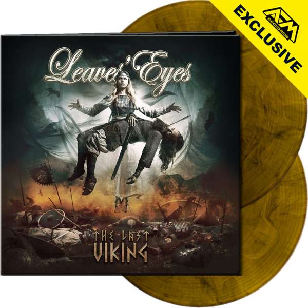 LEAVES&#039; EYES - The Last Viking - Ltd. Gatefold VIKING MARBLED 2-LP - Shop Exclusive !