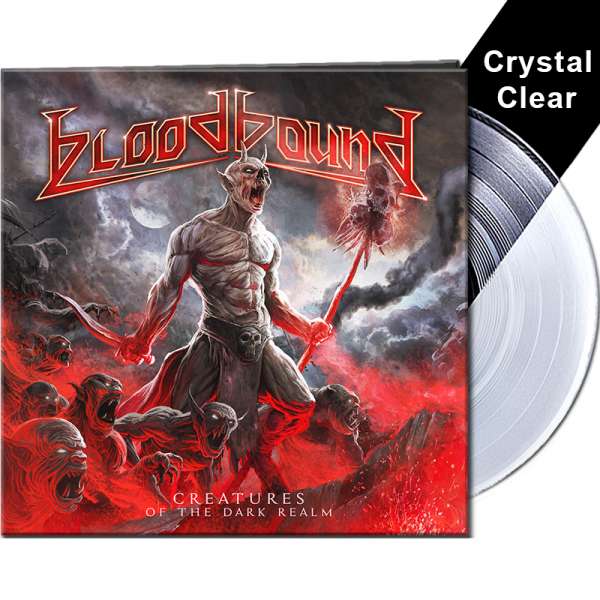 BLOODBOUND - Creatures Of The Dark Realm - Ltd. Gatefold CRYSTAL CLEAR LP