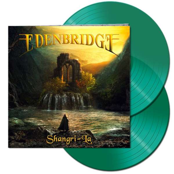EDENBRIDGE - Shangri-La - Ltd. Gatefold CLEAR GREEN 2-LP