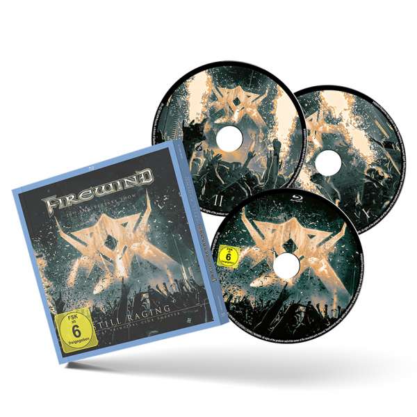 FIREWIND - Still Raging - 20th Anniversary Show - Digipak Blu-Ray + 2-CD