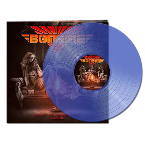 BONFIRE - Don&#039;t Touch the Light MMXXIII - Ltd. Gatefold CLEAR BLUE LP