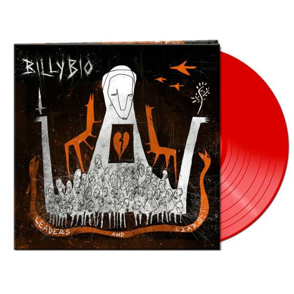 BILLYBIO - Leaders And Liars - Gatefold CLEAR RED LP