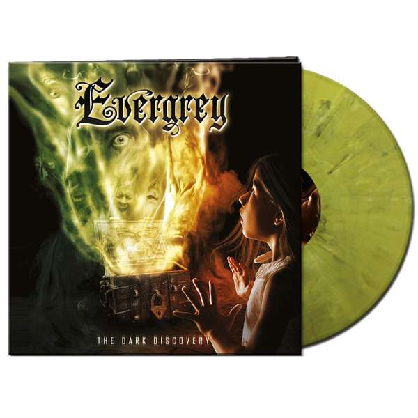 EVERGREY - The Dark Discovery – Ltd. Gtf. Trans Yellow/White/Black Marbled LP
