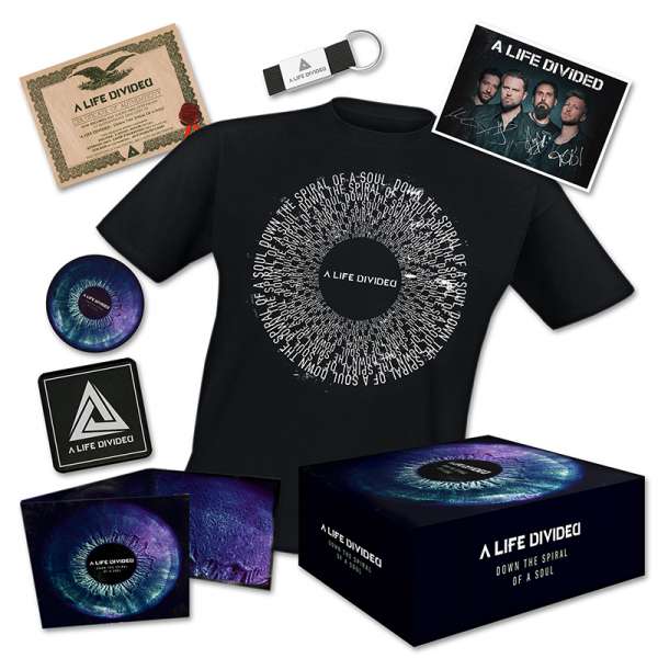 A LIFE DIVIDED - Down The Spiral Of A Soul - Ltd. Boxset (inkl. T-Shirt S-XXL)