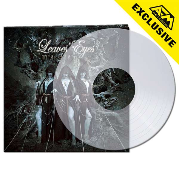 LEAVES&#039; EYES - Myths of Fate - Ltd. Gatefold CRYSTAL CLEAR LP - Shop Exclusive!