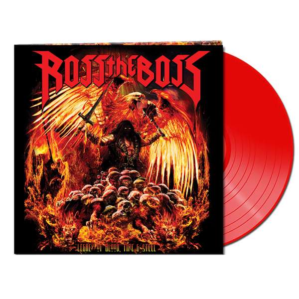ROSS THE BOSS - Legacy Of Blood, Fire &amp; Steel - Ltd. Gatefold RED LP