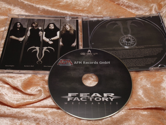 Fear Factory Mechanize Music Car Bumper Sticker Decal 3'' or 5'' 
