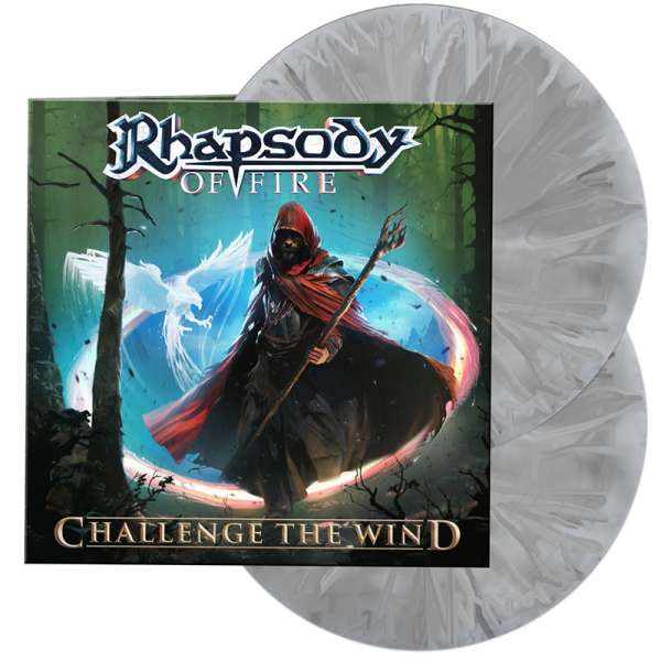 RHAPSODY OF FIRE - Challenge The Wind - Gatefold WHITE MARBLED 2-LP