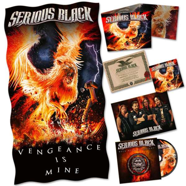SERIOUS BLACK - Vengeance Is Mine - Ltd. Boxset