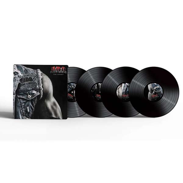U.D.O. - The Legacy - Ltd. BLACK 4-LP