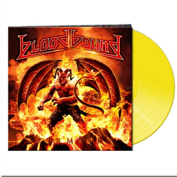 BLOODBOUND - Stormborn - Ltd. Gatefold CLEAR YELLOW LP