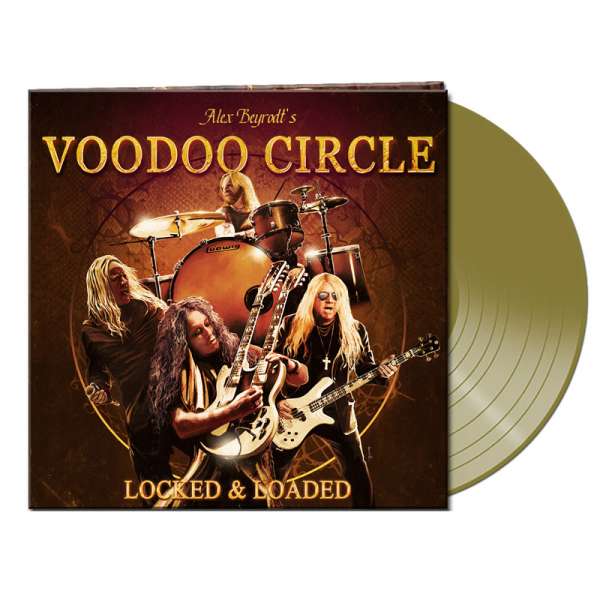 VOODOO CIRCLE - Locked &amp; Loaded - Ltd. Gatefold GOLD Vinyl
