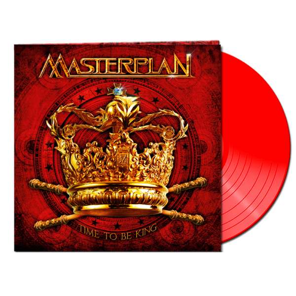 MASTERPLAN - Time To Be King - Gatefold RED LP
