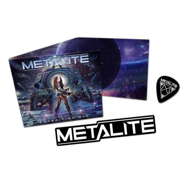 METALITE - Expedition One - Ltd. Digipak-CD (w/signed Booklet, Patch, Guitar Pick)