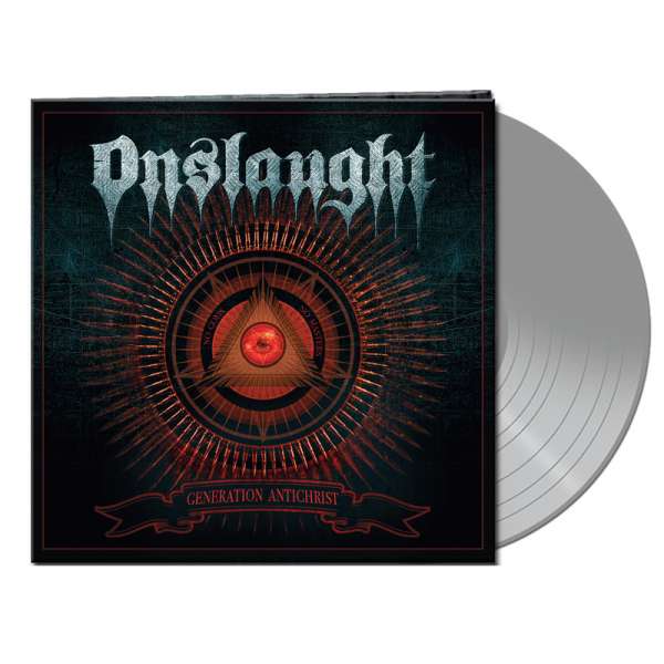 ONSLAUGHT - Generation Antichrist - Ltd. Gatefold CLEAR SILVER Vinyl