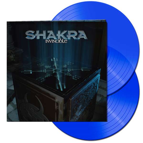 SHAKRA - Invincible - Ltd. Gatefold CLEAR BLUE 2-LP