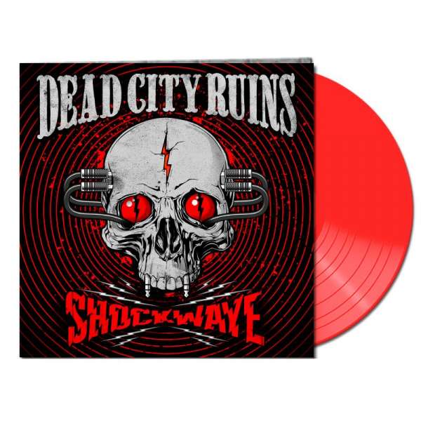 DEAD CITY RUINS - Shockwave - Gatefold CLEAR RED LP