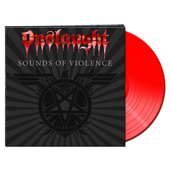 ONSLAUGHT - Sounds Of Violence - Gatefold RED LP