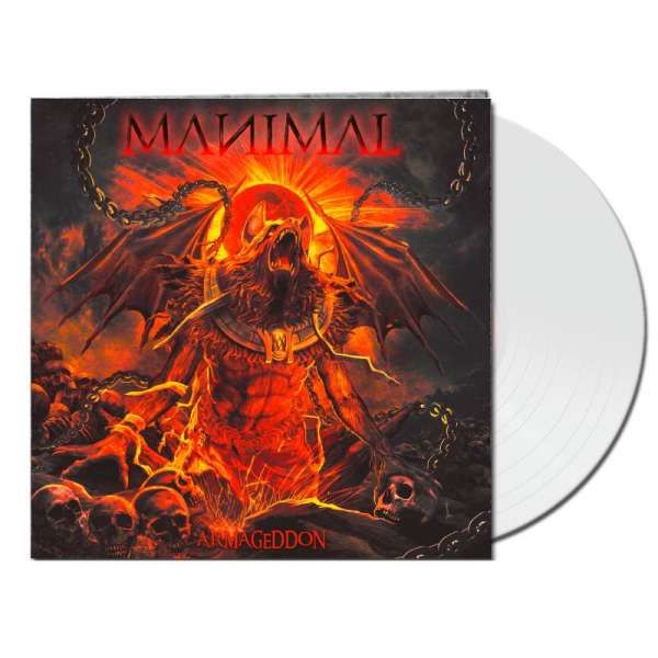 MANIMAL - Armageddon - Gatefold WHITE LP