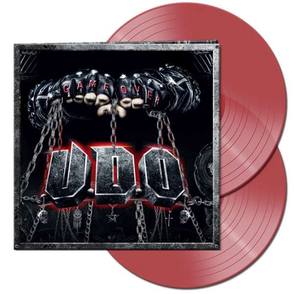 U.D.O. - Game Over - Ltd. Gatefold TRANS-RED 2-LP - Shop Exclusive!