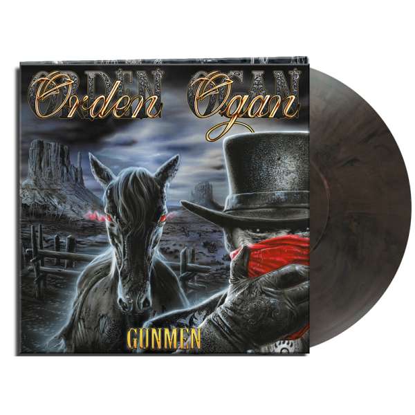 ORDEN OGAN - Gunmen - Gatefold CLEAR/BLACK MARBLED LP