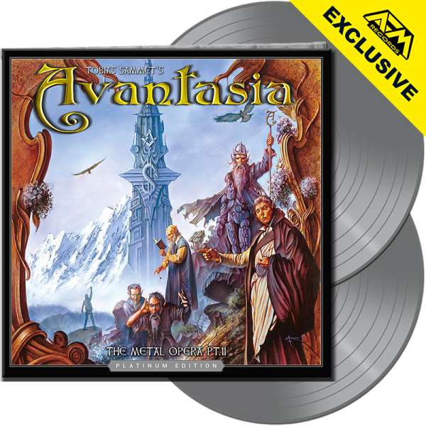 AVANTASIA - The Metal Opera Pt. II (Platinum Ed.) - Ltd.Gtf. PLATINUM colored 2-LP - Shop Exclusive!