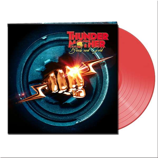 THUNDERMOTHER - Black And Gold - Ltd. Gatefold CLEAR RED LP