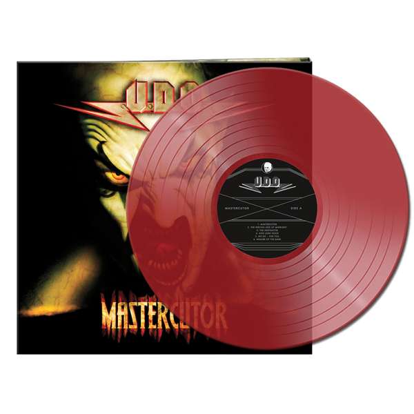 U.D.O. - Mastercutor - Ltd. Gatefold TRANSPARENT RED LP